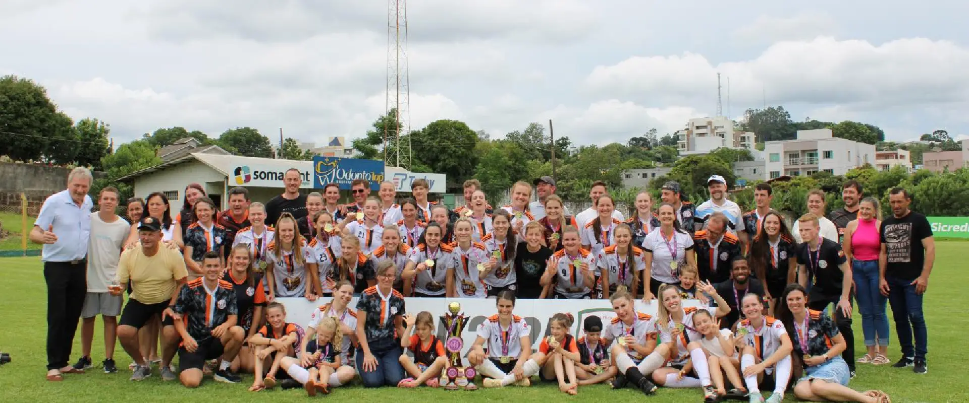 AADT é tetra campeã do campeonato regional de futebol feminino