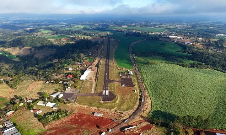 Aeroporto de São Miguel do Oeste receberá investimentos de R$ 8,3 milhões