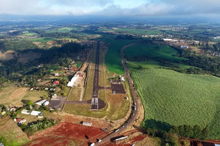 Aeroporto de São Miguel do Oeste receberá investimentos de R$ 8,3 milhões