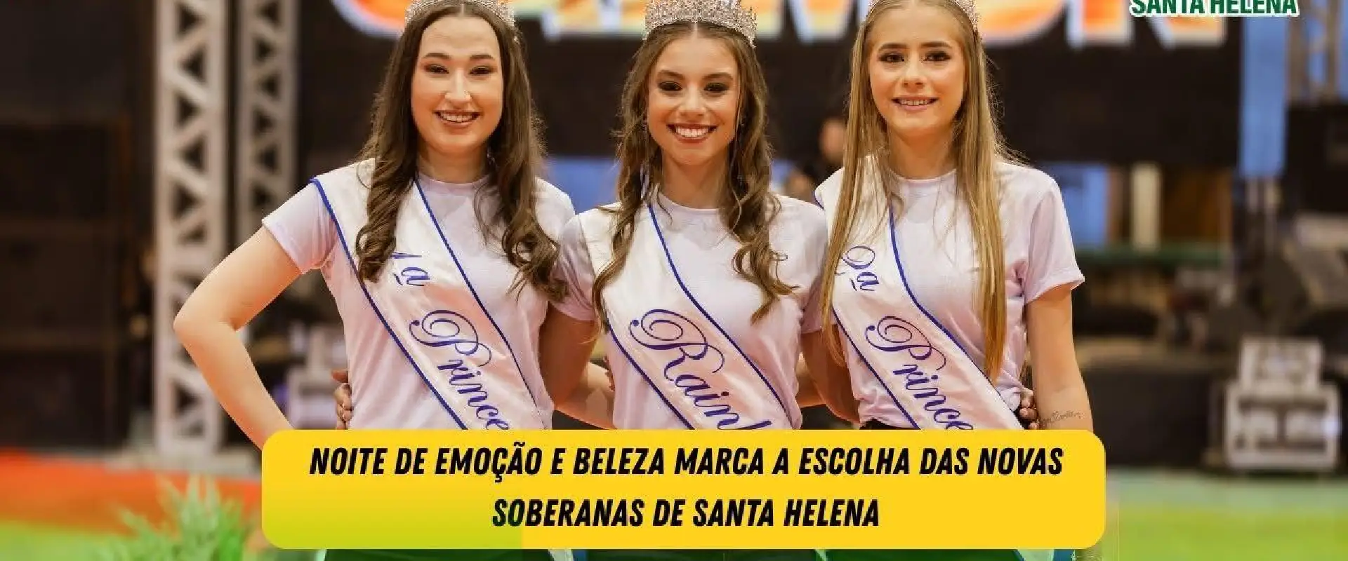 Ana Clara Klein é a nova Rainha de Santa Helena