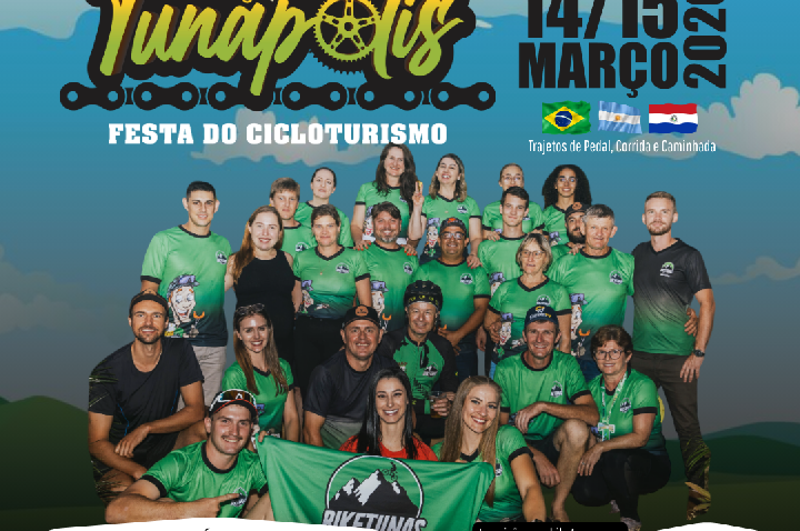 Bike Tunas estima reunir 300 participantes no 8º Pedala Tunápolis