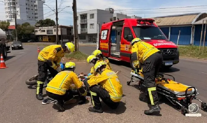 Homem foge de clínica de Tunápolis, furta moto e sofre grave acidente