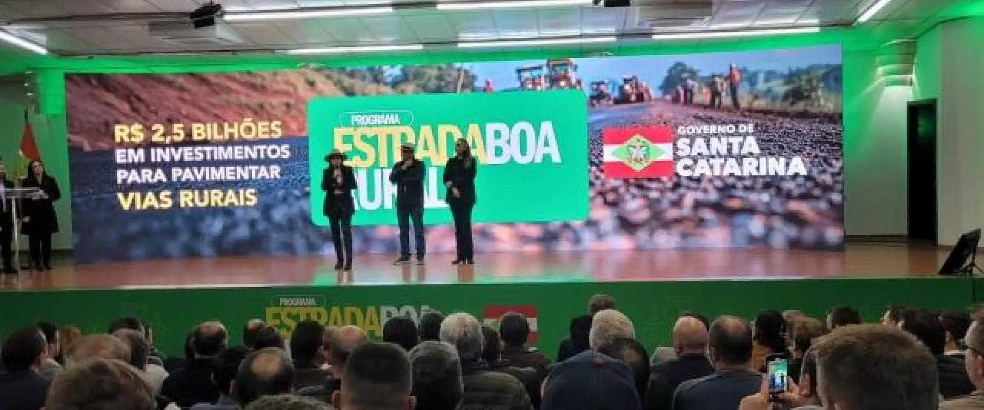 Tunápolis participa de lançamento do programa 
