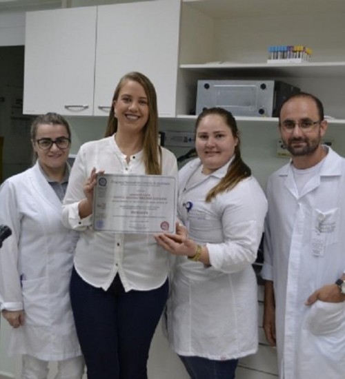Laboratório do Hospital Regional de São Miguel do Oeste conquista certificado que atesta elevado índice de qualidade.
