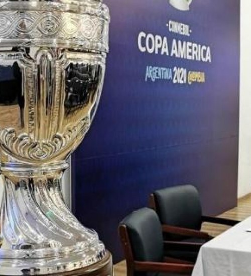 Copa América é adiada para 2021 por causa da pandemia do coronavírus.