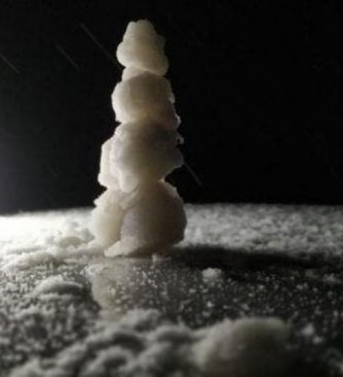 Neve em SC: Serra tem o primeiro registro do fenômeno na noite desta quinta-feira