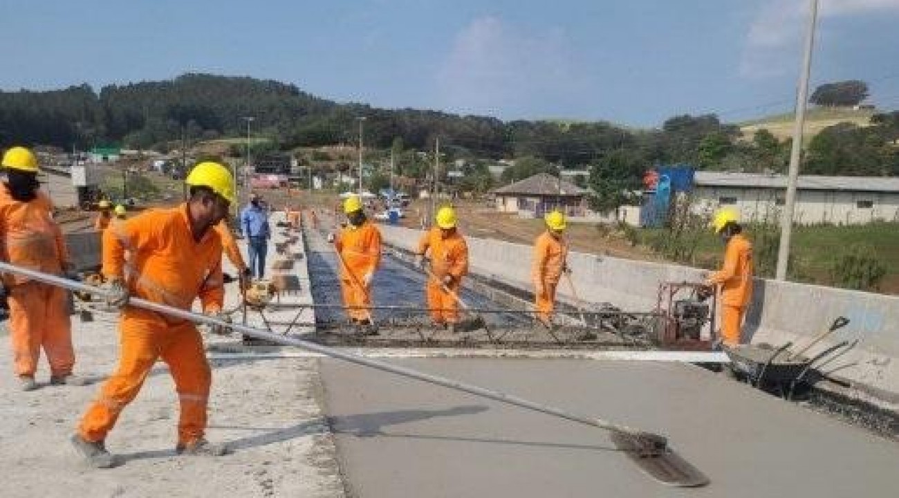 BR 163: obras na rodovia seguem sendo intensificadas pela empresa.