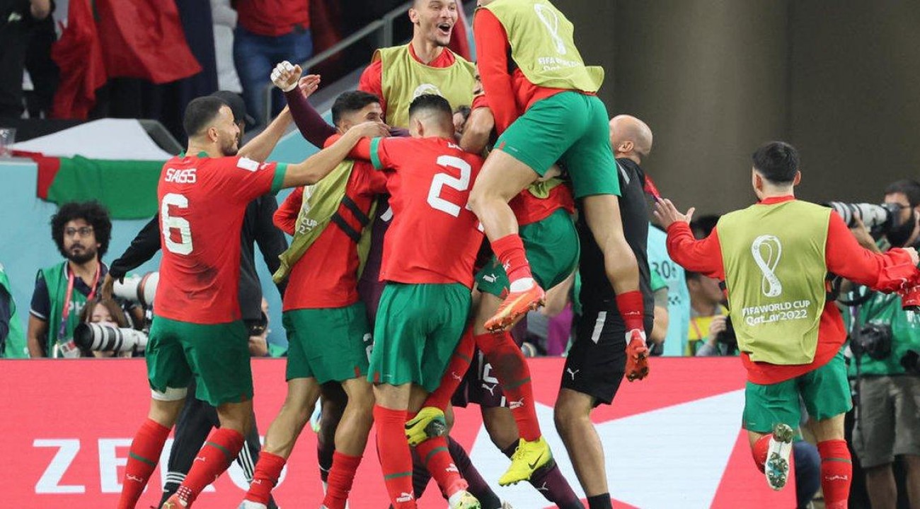Marrocos vence a Espanha nos pênaltis e conquista vaga inédita nas quartas de final.