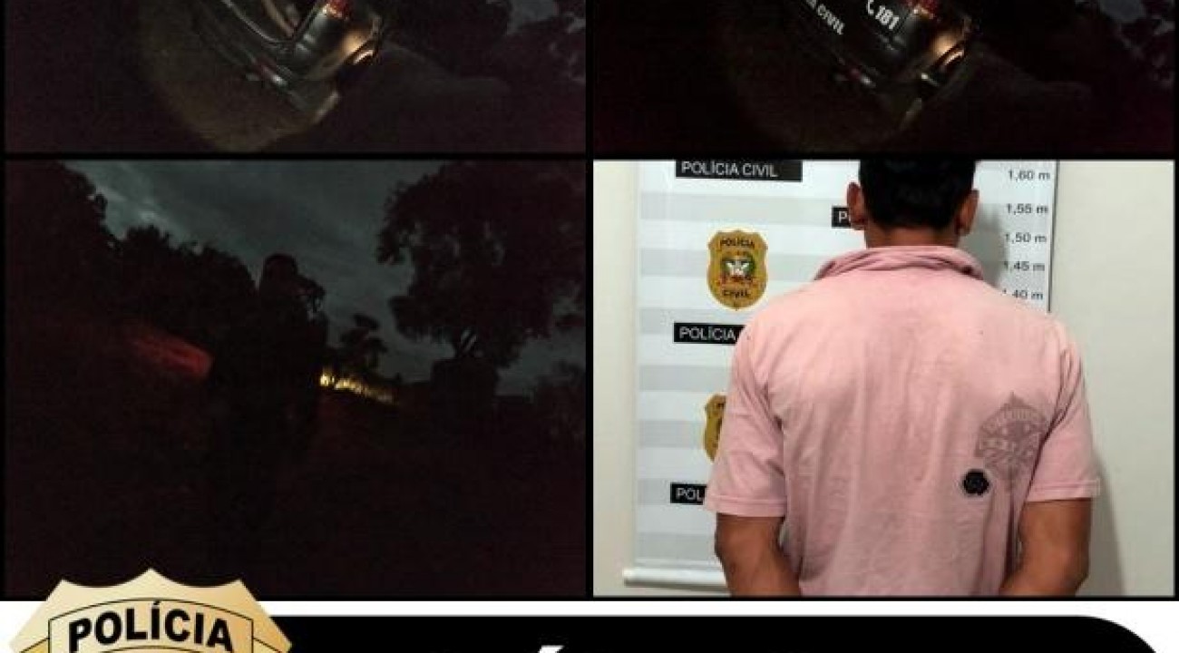 Foragido da Justiça é preso pela Polícia Civil em Barra Bonita.