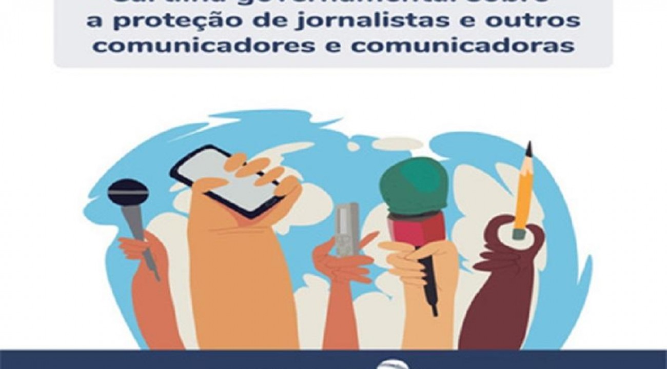 Governo reedita cartilha sobre proteção de jornalistas e comunicadores.