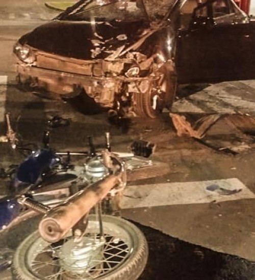 Motorista foge após causar grave acidente em SMOeste