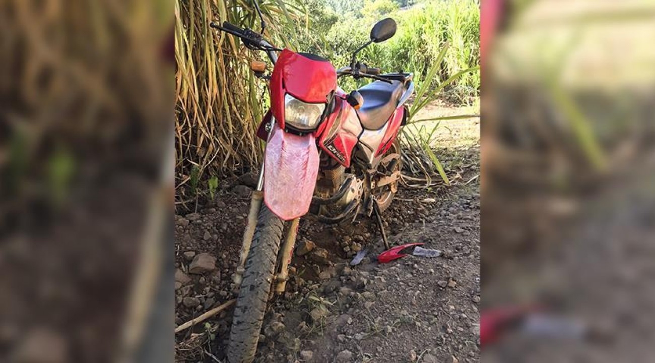 Homem ferido grave em queda de motocicleta no interior de Iporã do Oeste