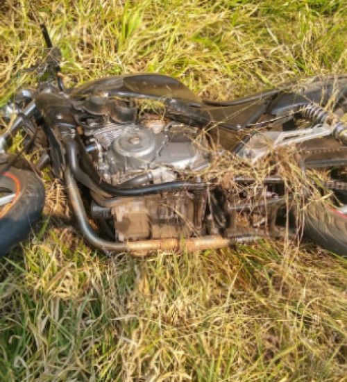Homem fica gravemente ferido após acidente com motocicleta em Palmitos