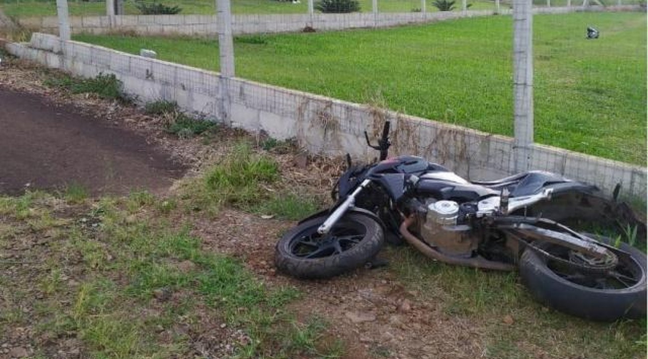 Jovem morre em acidente de moto no interior de Mondaí.