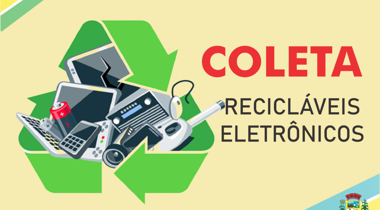 Coleta de recicláveis eletrônicos encerra nessa sexta-feira.
