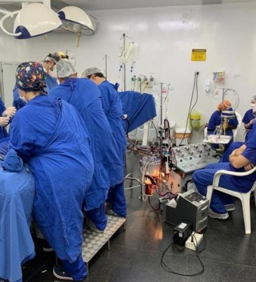 Primeira cirurgia cardíaca do Hospital Regional do Oeste é realizada com sucesso.