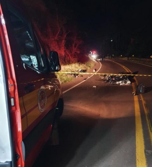 Colisão provoca morte de dois motociclistas em Mondaí.