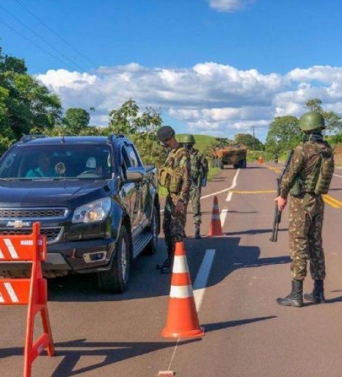 Operação Ágata combate crimes em rodovias na região de fronteira no Oeste de SC.