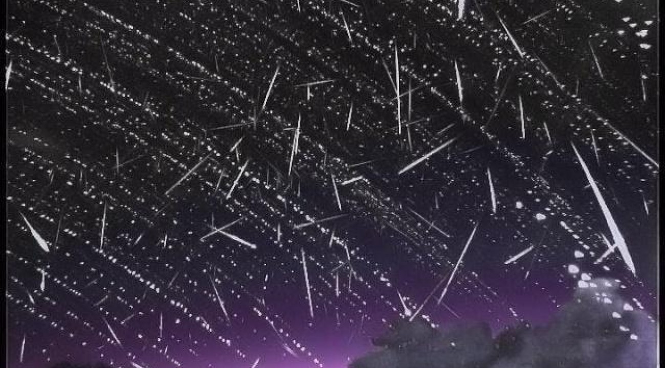 Chuva de meteoros poderá ser vista no céu em SC nesta terça.