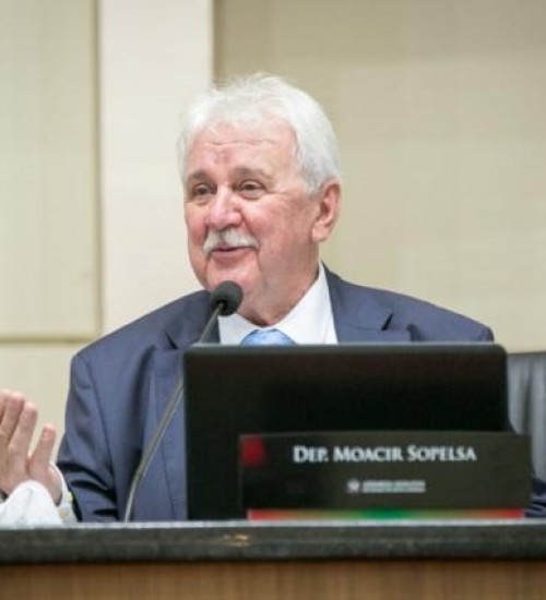 Moacir Sopelsa é o novo presidente da Assembleia Legislativa de SC.