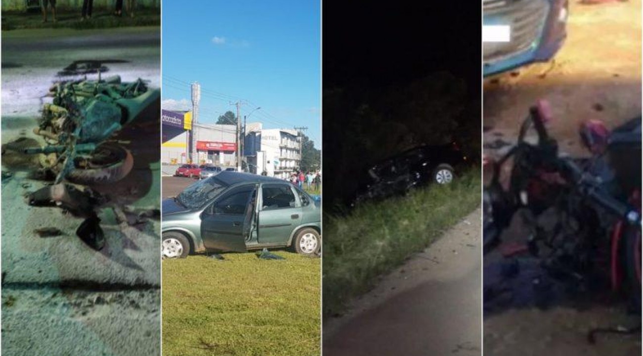 Fim de semana violento nas estradas de SC deixa quatro mortos.