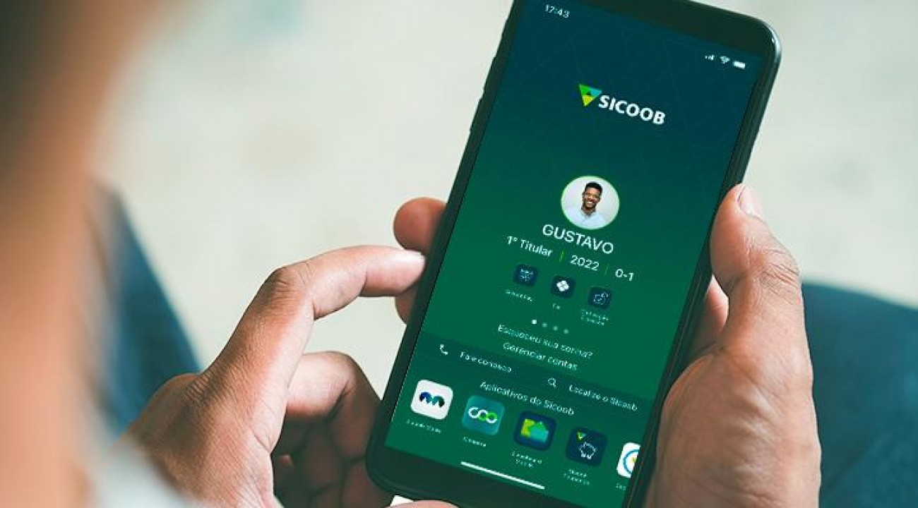 Sicoob avança e registra crescimento de 84% no uso de canais digitais.