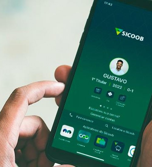 Sicoob avança e registra crescimento de 84% no uso de canais digitais.