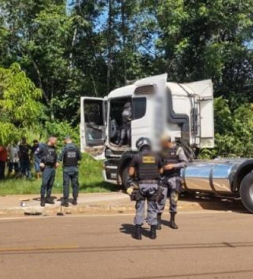 Caminhoneiro de SMOeste foge após causar acidente com morte no Pará