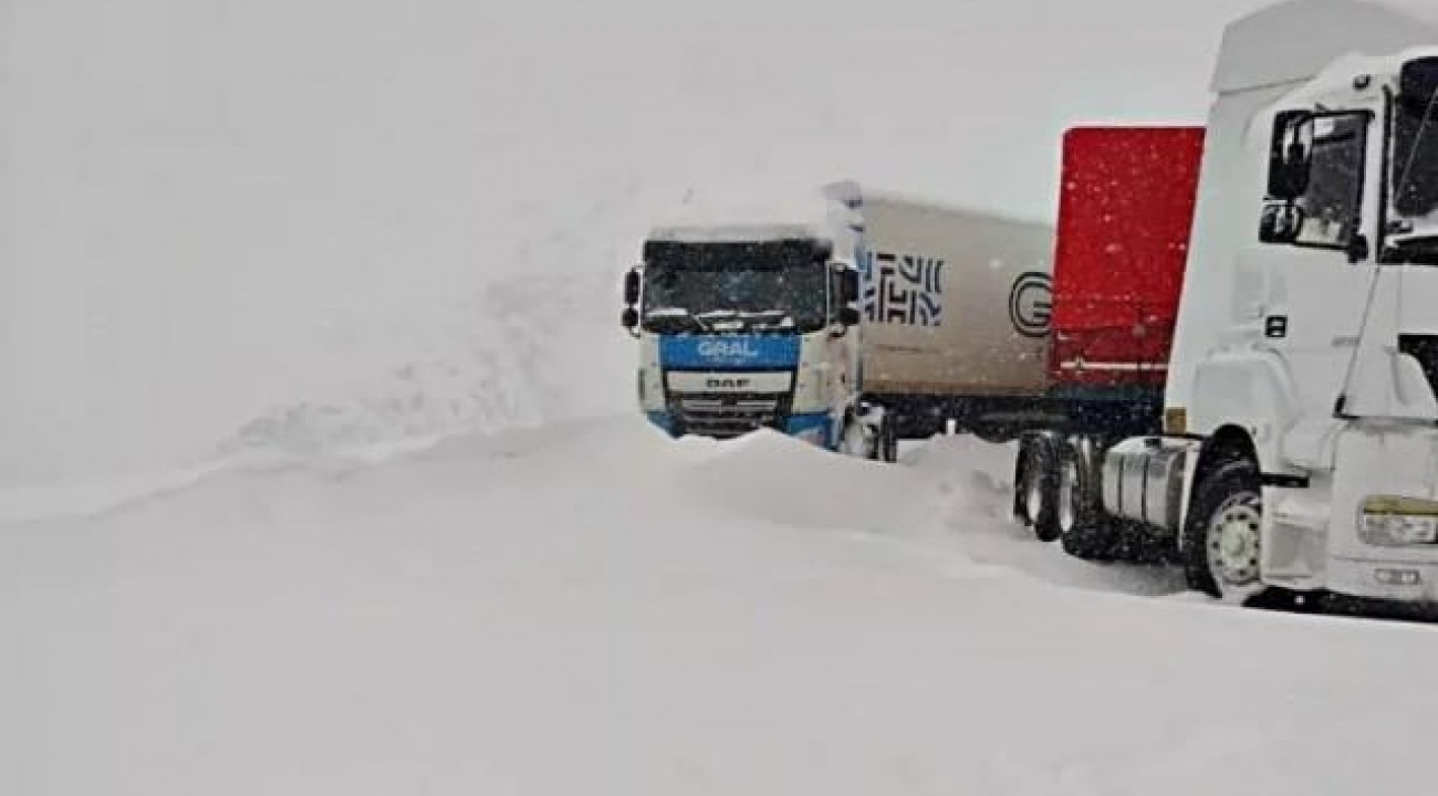 Caminhoneiros de SC estão presos em nevasca histórica no Chile