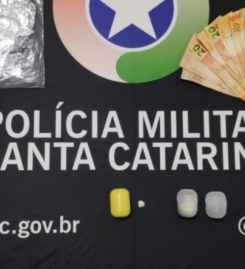 Homem é preso por tráfico de drogas em São Miguel do Oeste