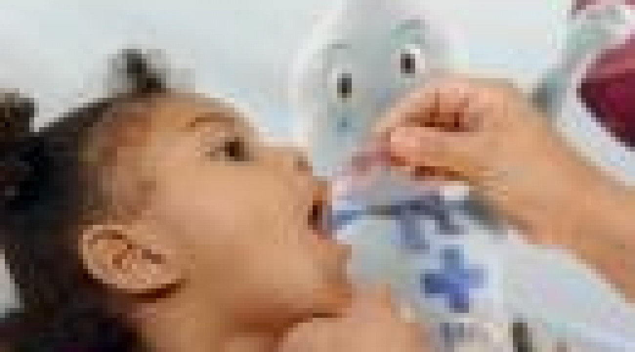 SC tem duas semanas para vacinar mais de 250 mil crianças contra a Poliomielite