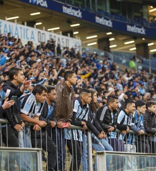 Grêmio projeta a presença de 22 mil torcedores contra o Sport.