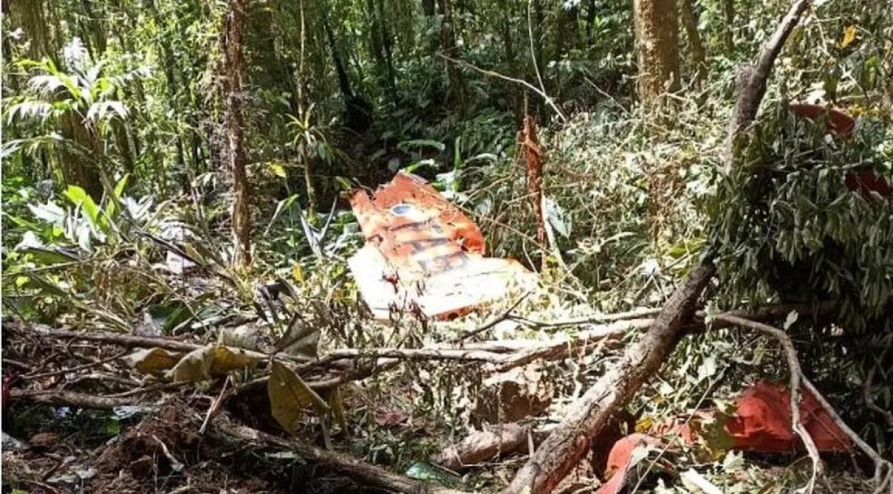 Aeronave da FAB que desapareceu em SC é encontrada em Canelinha com dois tripulantes mortos.