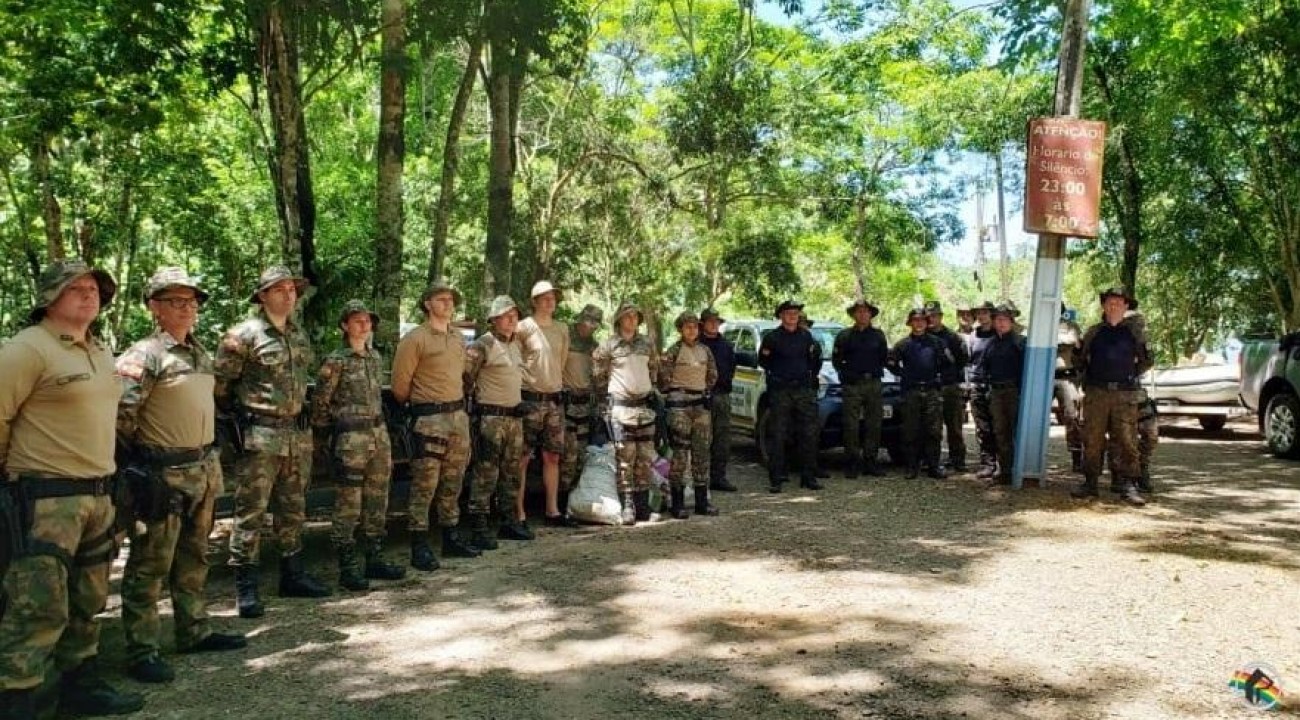 Operação especial de combate à pesca envolve 30 policiais no Rio Uruguai.