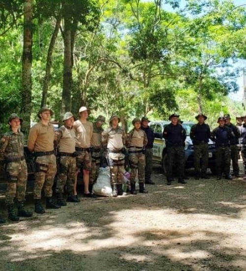 Operação especial de combate à pesca envolve 30 policiais no Rio Uruguai.