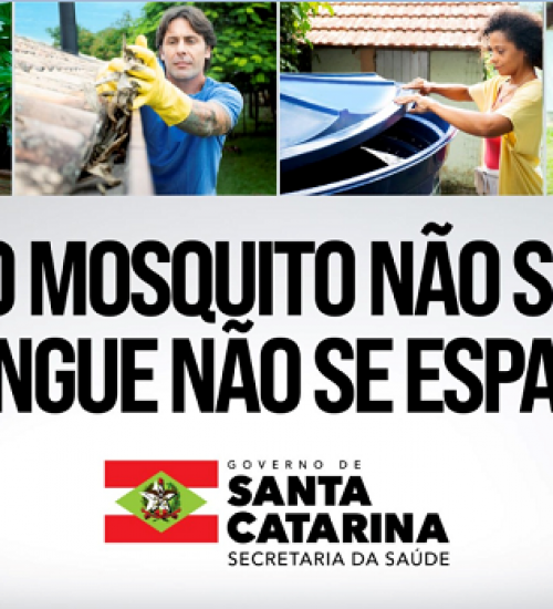 SC lança campanha de prevenção à dengue
