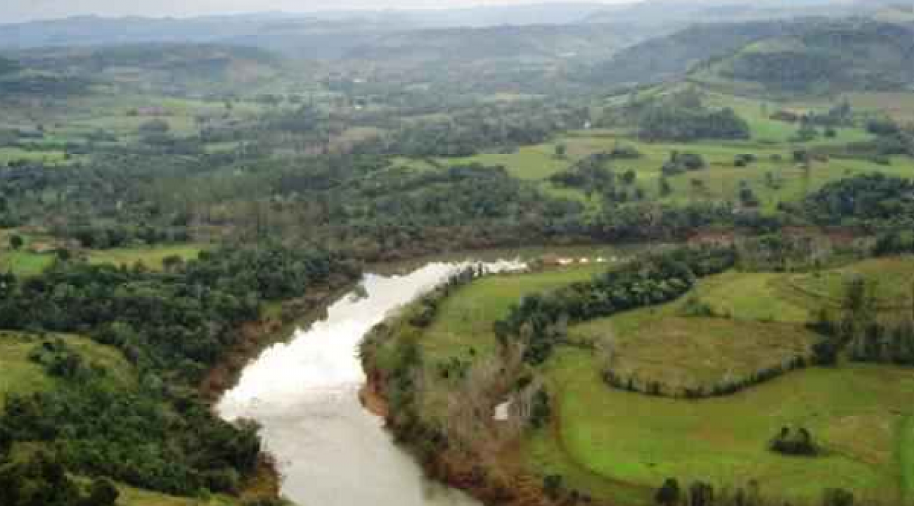 Liminar impede construções em área de preservação permanente do rio Uruguai em Mondaí.