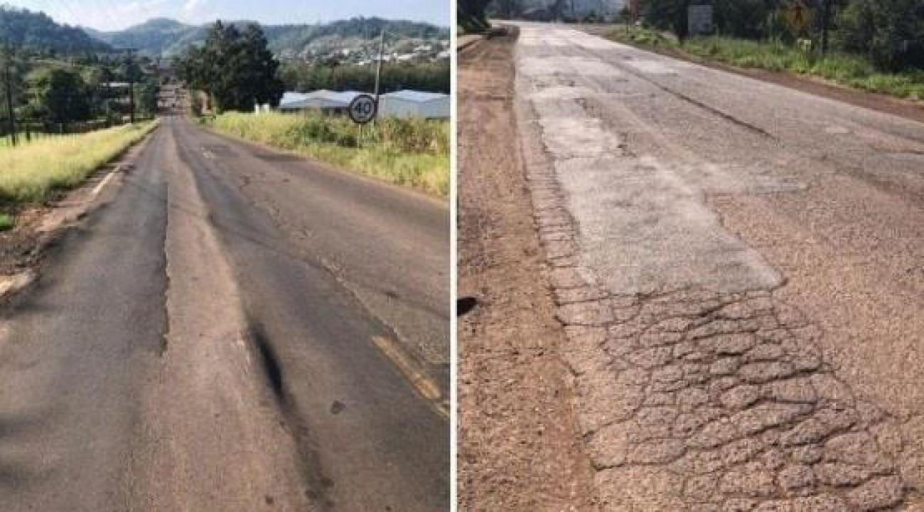 SC vai anunciar investimento bilionário para recuperar rodovias estaduais em péssimas condições.