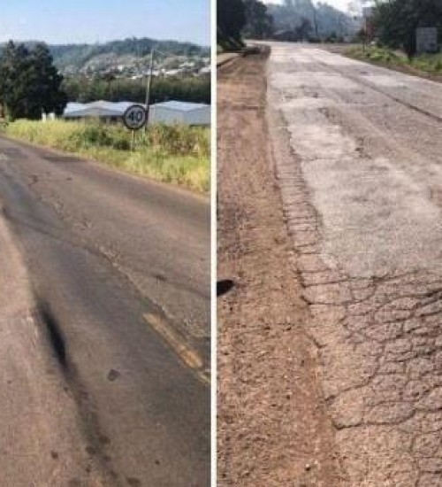 SC vai anunciar investimento bilionário para recuperar rodovias estaduais em péssimas condições.