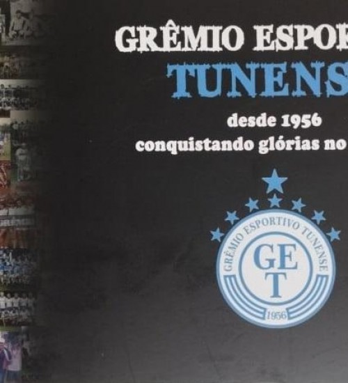 Grêmio Esportivo Tunense lança livro dos 67 anos de história.