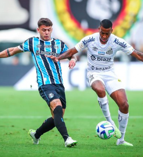 Grêmio perde para o Santos de virada e deixa o G-4 do Brasileirão.