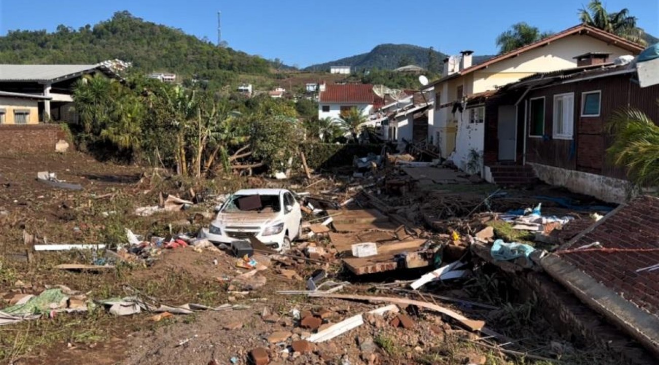 Tragédia causada pelas chuvas no Sul afeta 83 municípios.