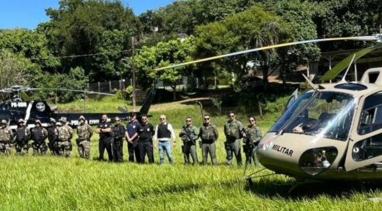 PMA, BAPM, SAER e MPF realizam operação conjunta no Rio Uruguai