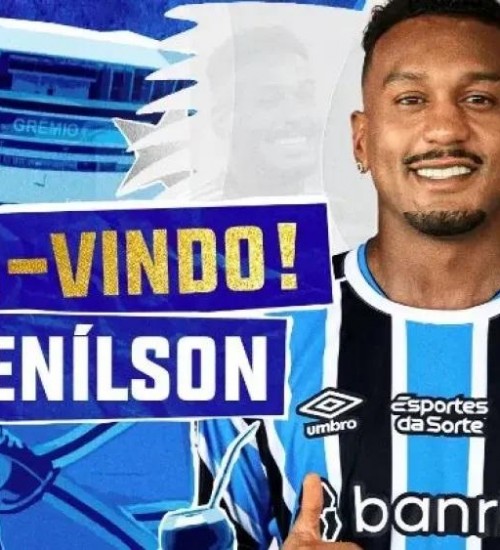 Grêmio anuncia contratação de Edenilson.