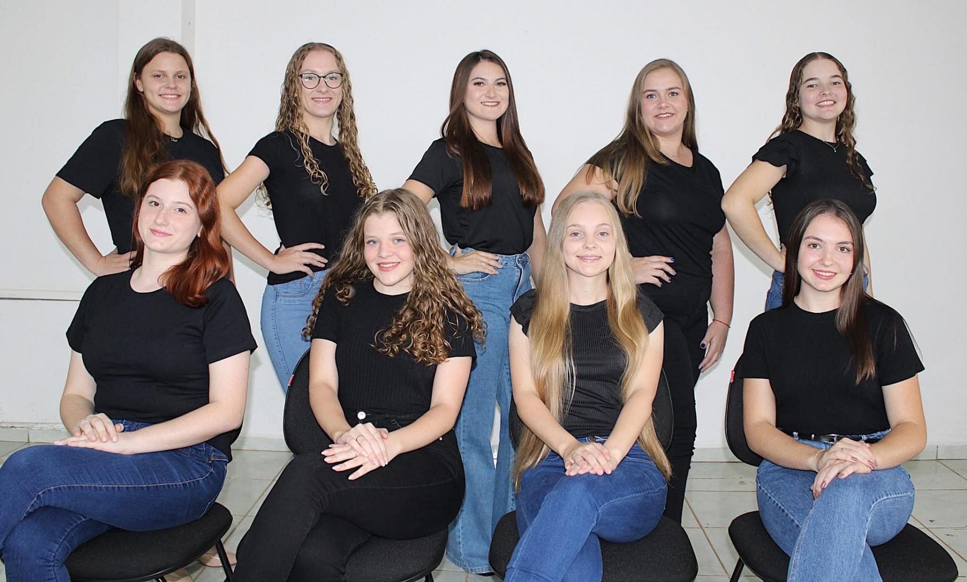Nove candidatas disputam a corte da 16ª EFACITUS