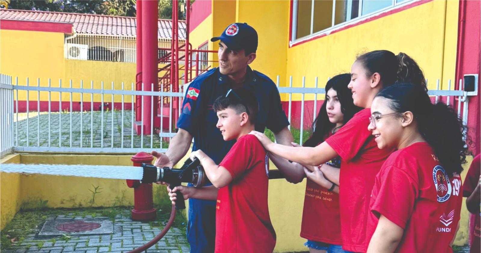 Projeto Bombeiro Mirim voltará a ser realizado em Tunápolis